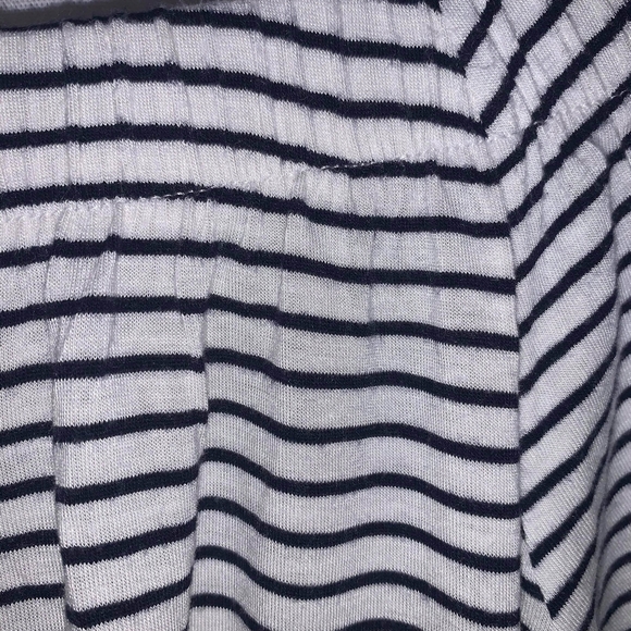 Antistar Off the Shoulder Striped Tee w/ Knot - Picture 4 of 4